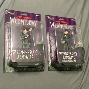 2 Wednesday Addams Toony Terrors Figures set